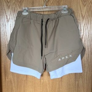 Apex Fitness Mens Shorts, Size XL